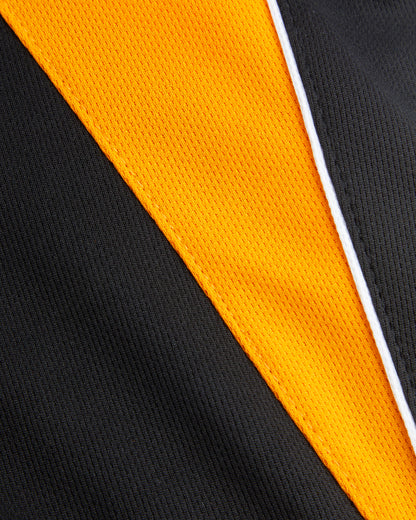 Girls Black/Amber Polo Shirt