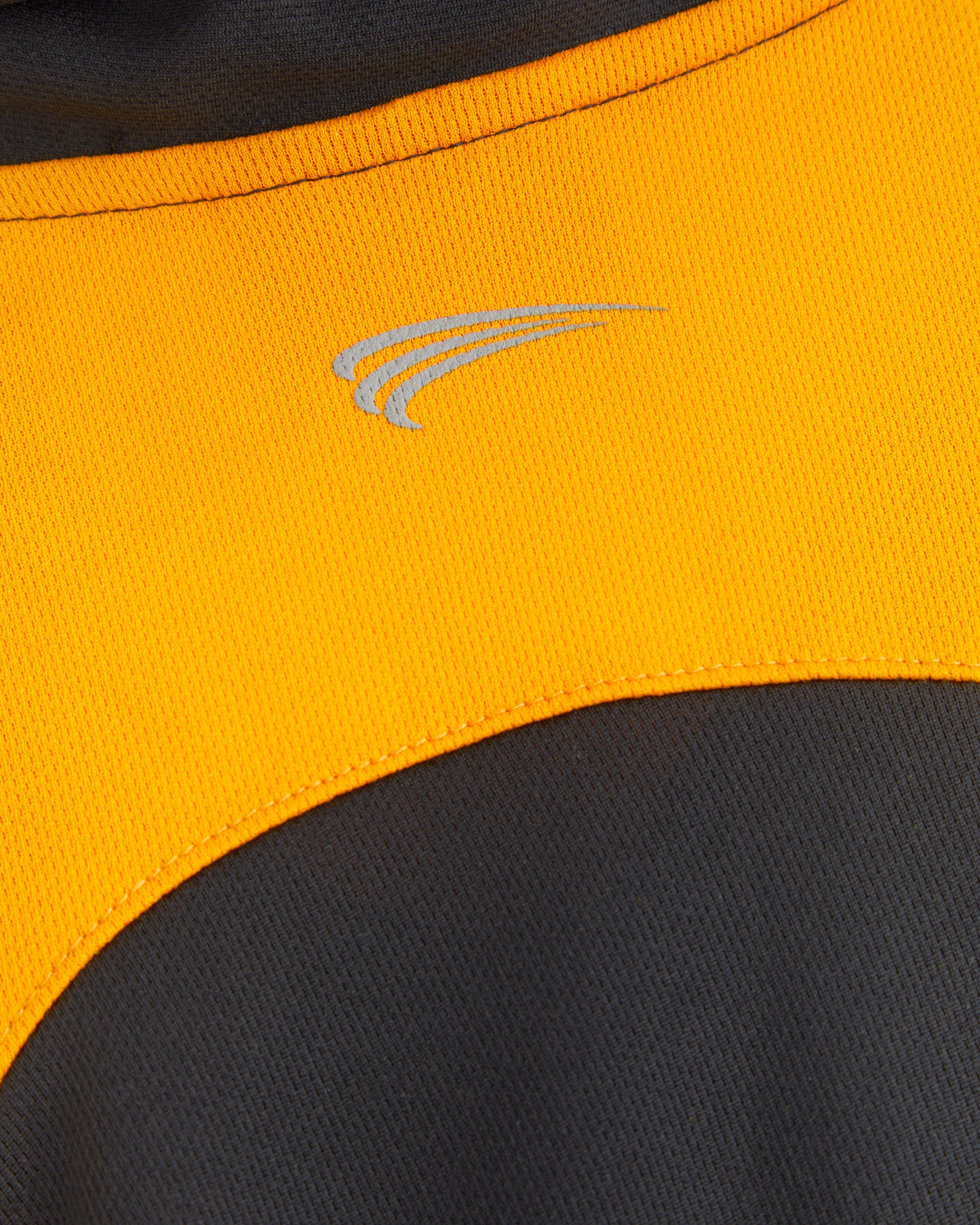 Girls Black/Amber Polo Shirt