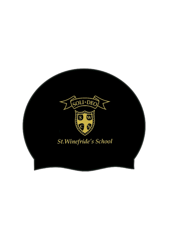 Black Swimming Cap