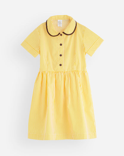 Girls Yellow Summer Dress