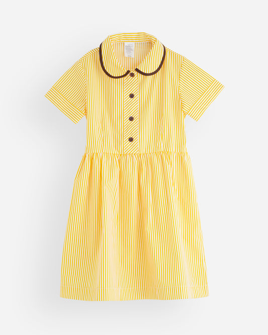 Girls Yellow Summer Dress
