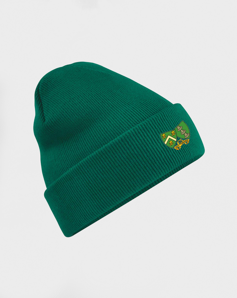 Unisex Green Beanie