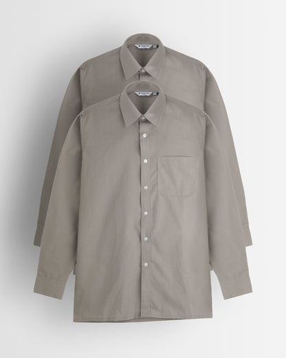 Boys Grey Shirts- Pack of 2
