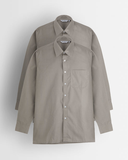 Boys Grey Shirts- Pack of 2