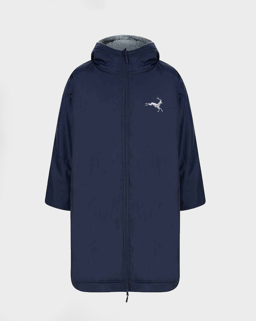 WAL Navy All Weather Robe Front