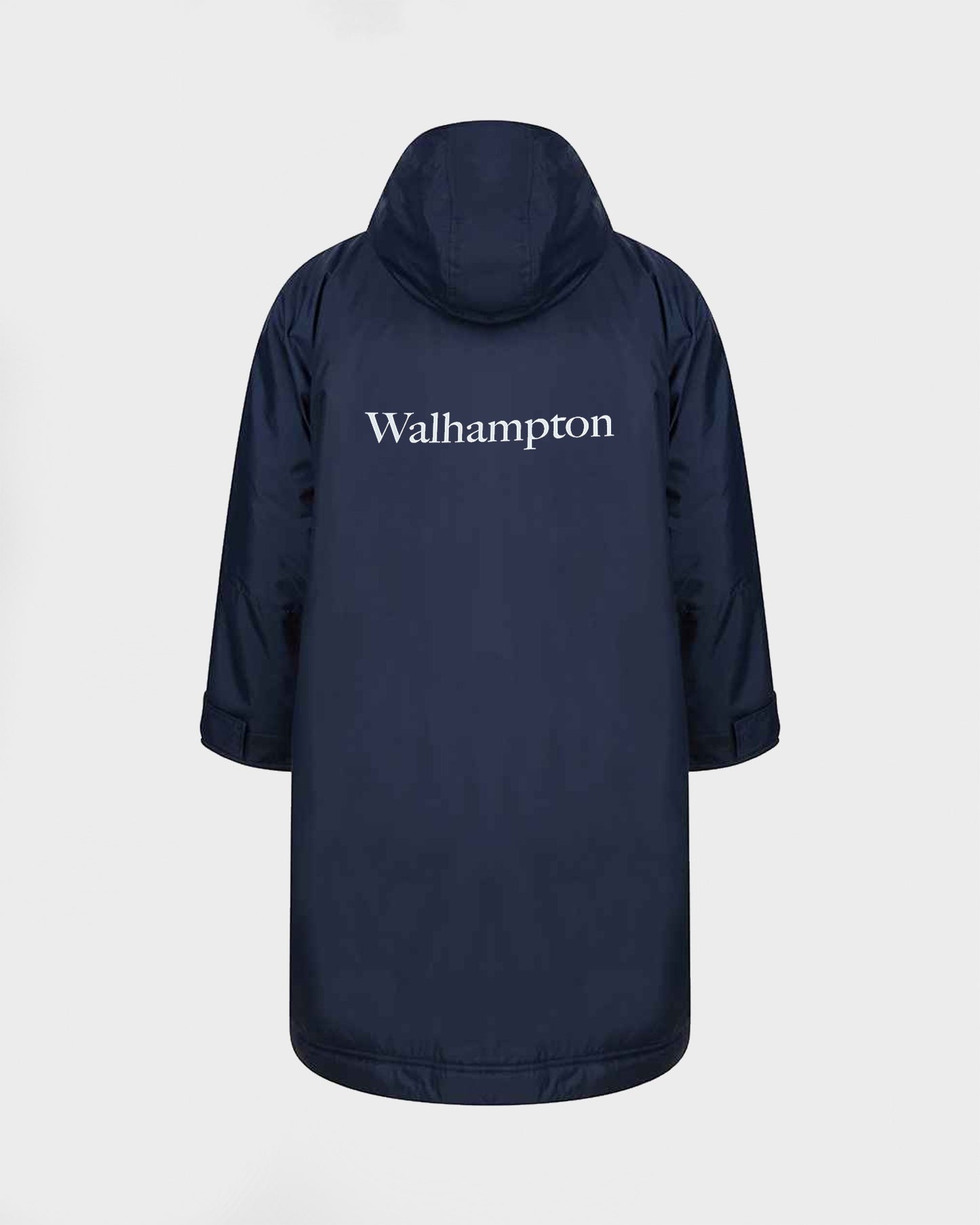 WAL Navy All Weather Robe Back