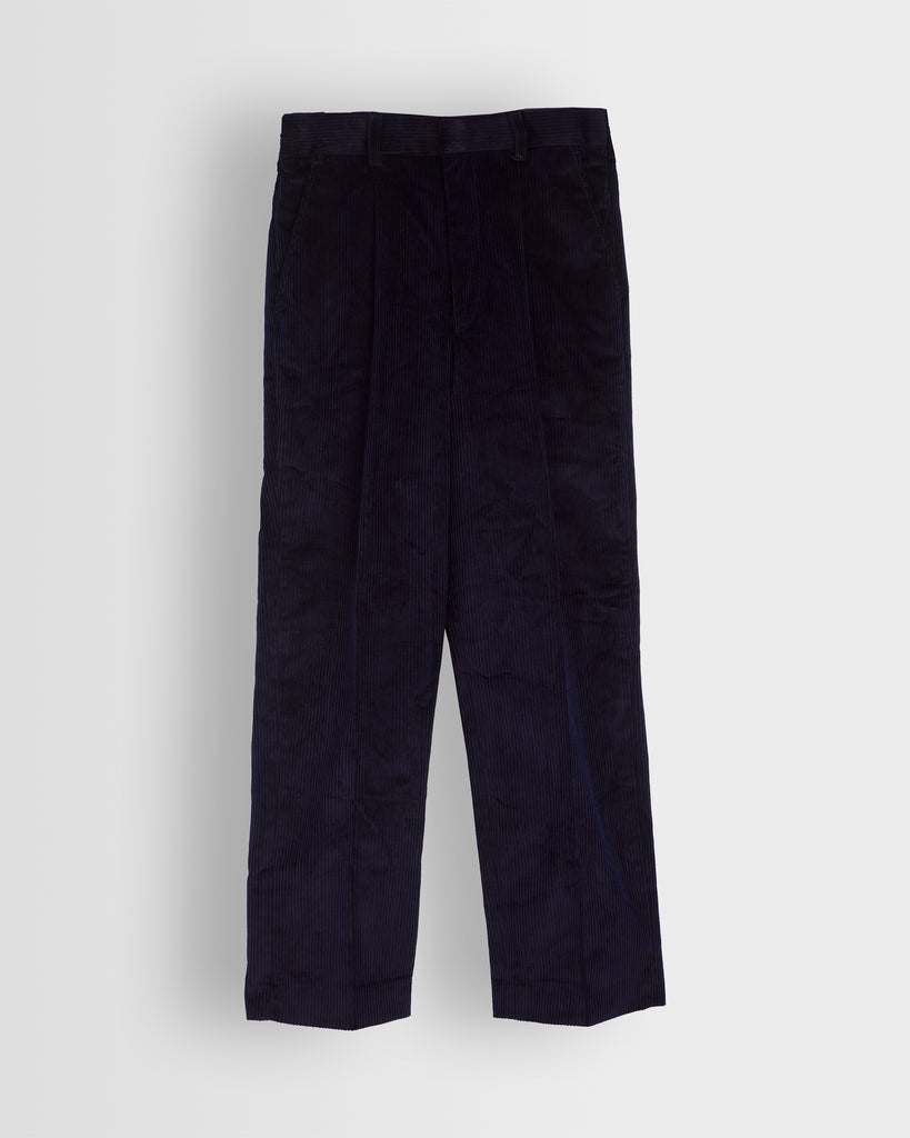 Boys Navy Cord Trousers