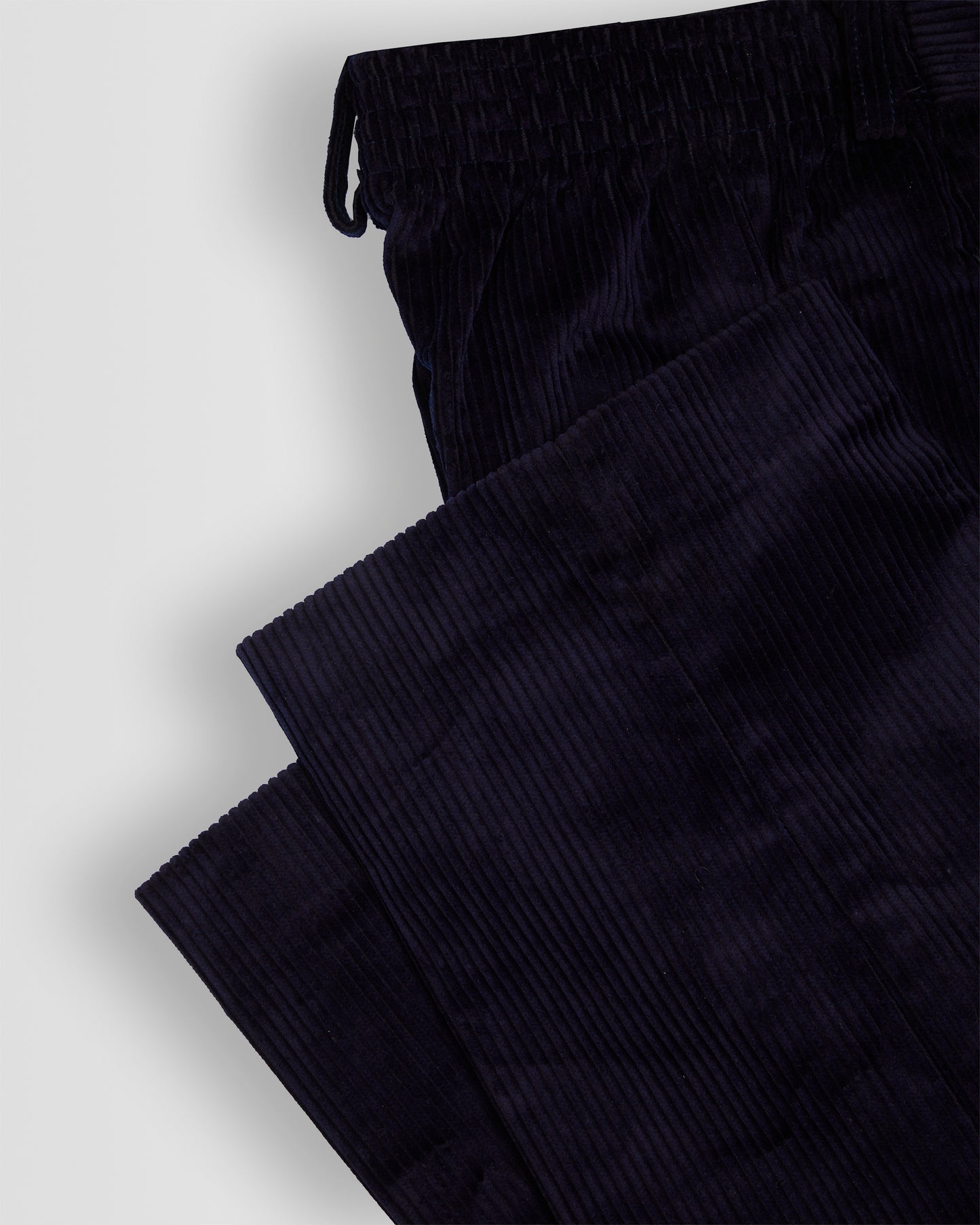 Boys Navy Cord Trousers