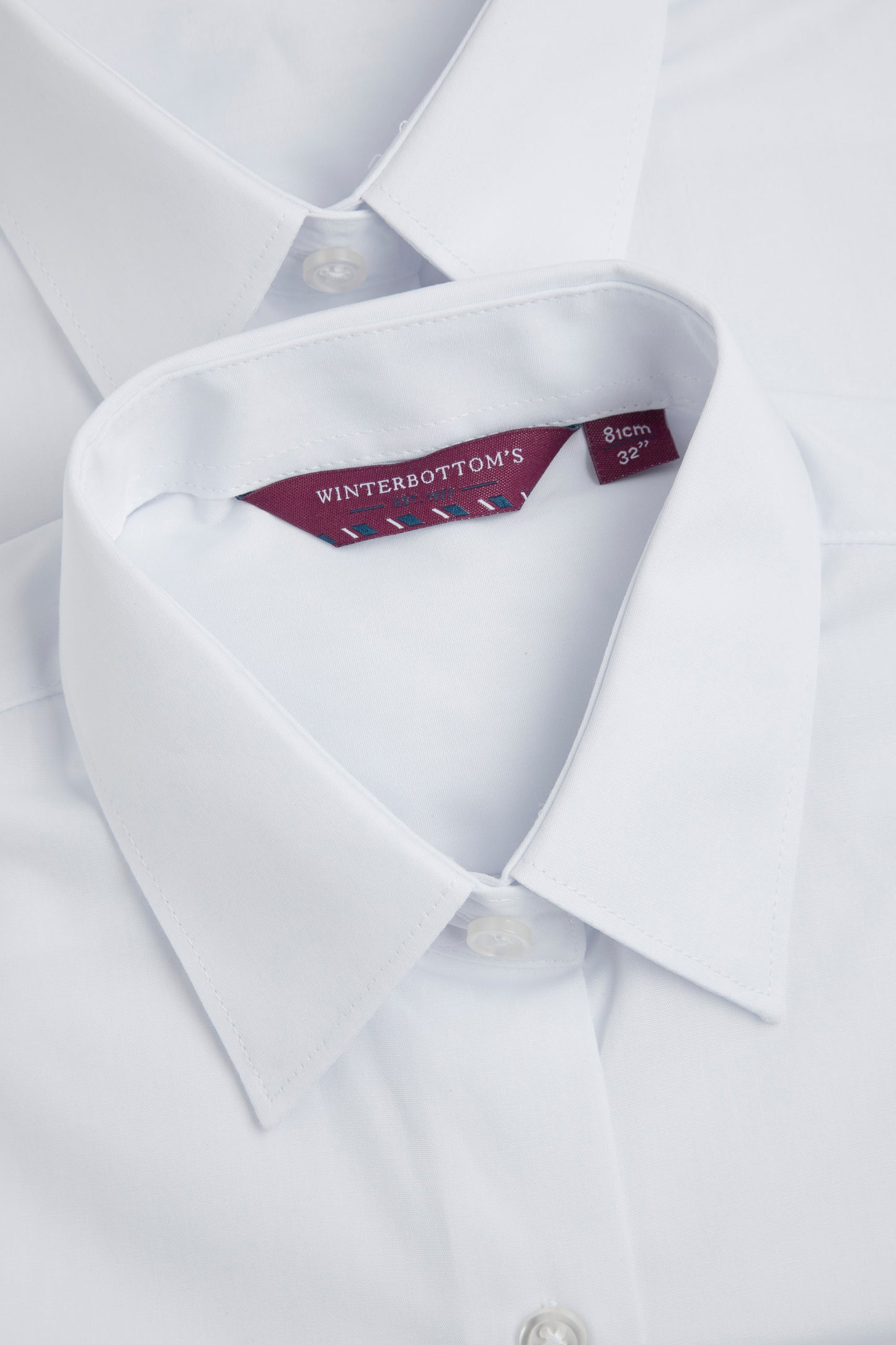 Girls White Short Sleeve Blouse - Pack of 2