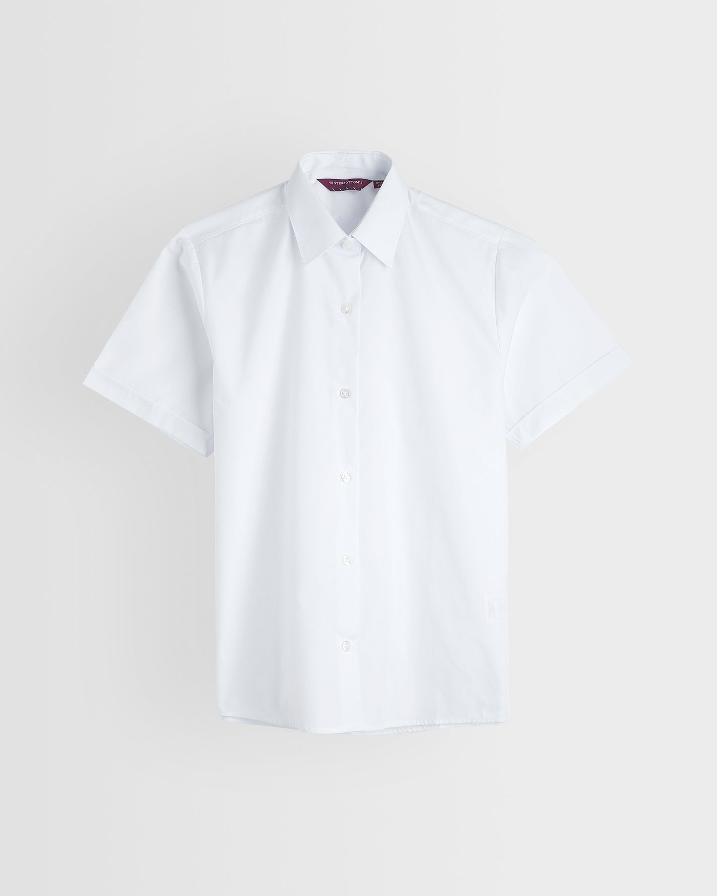 Girls White Short Sleeve Blouse - Pack of 2