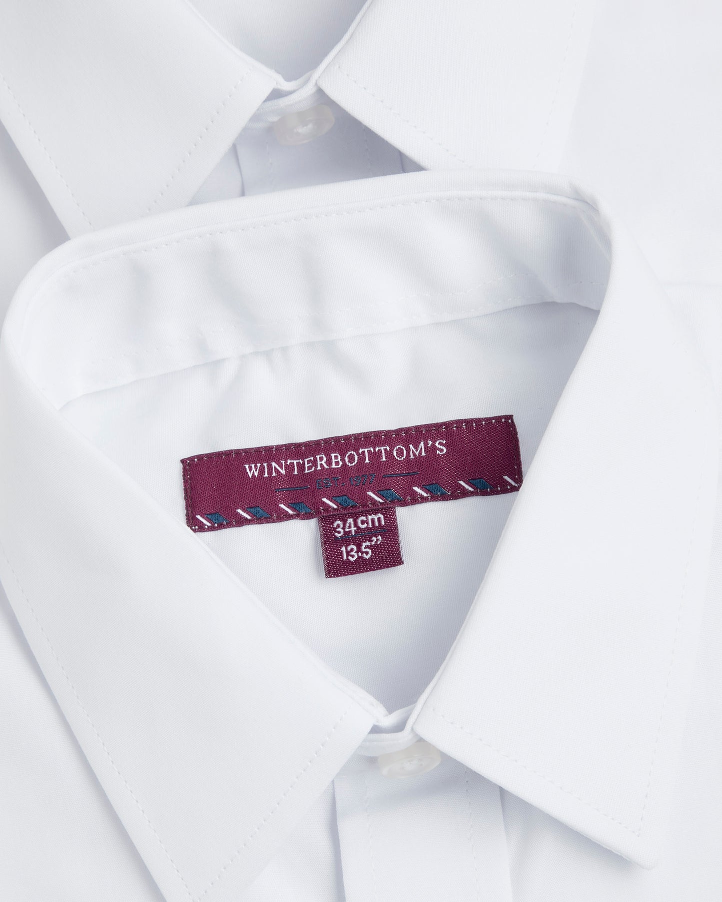 Boys White Long Sleeve Shirt - Pack of 2