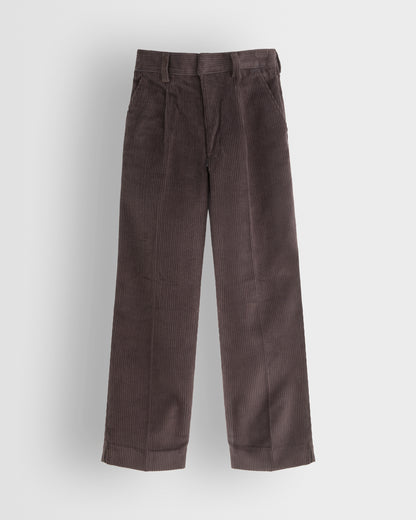 Boys Grey Cord Trousers