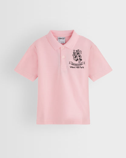 Unisex Pink Polo Shirt New Sizes