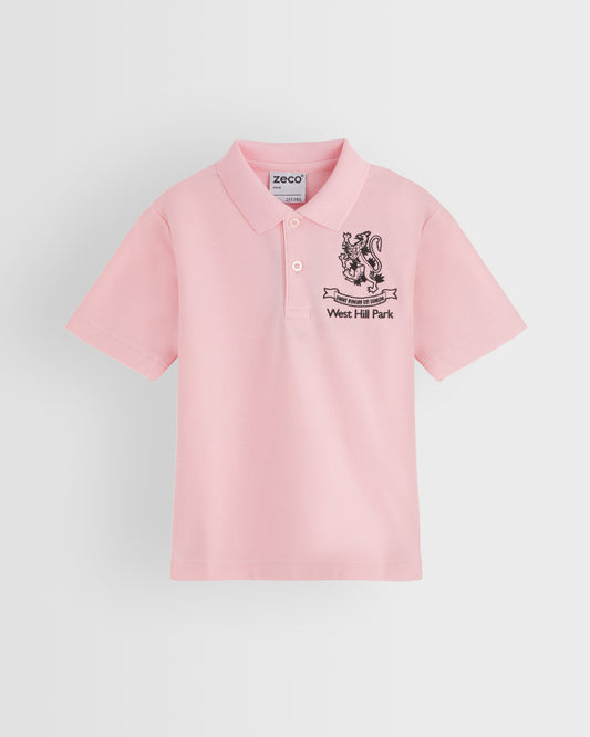 Unisex Pink Polo Shirt New Sizes