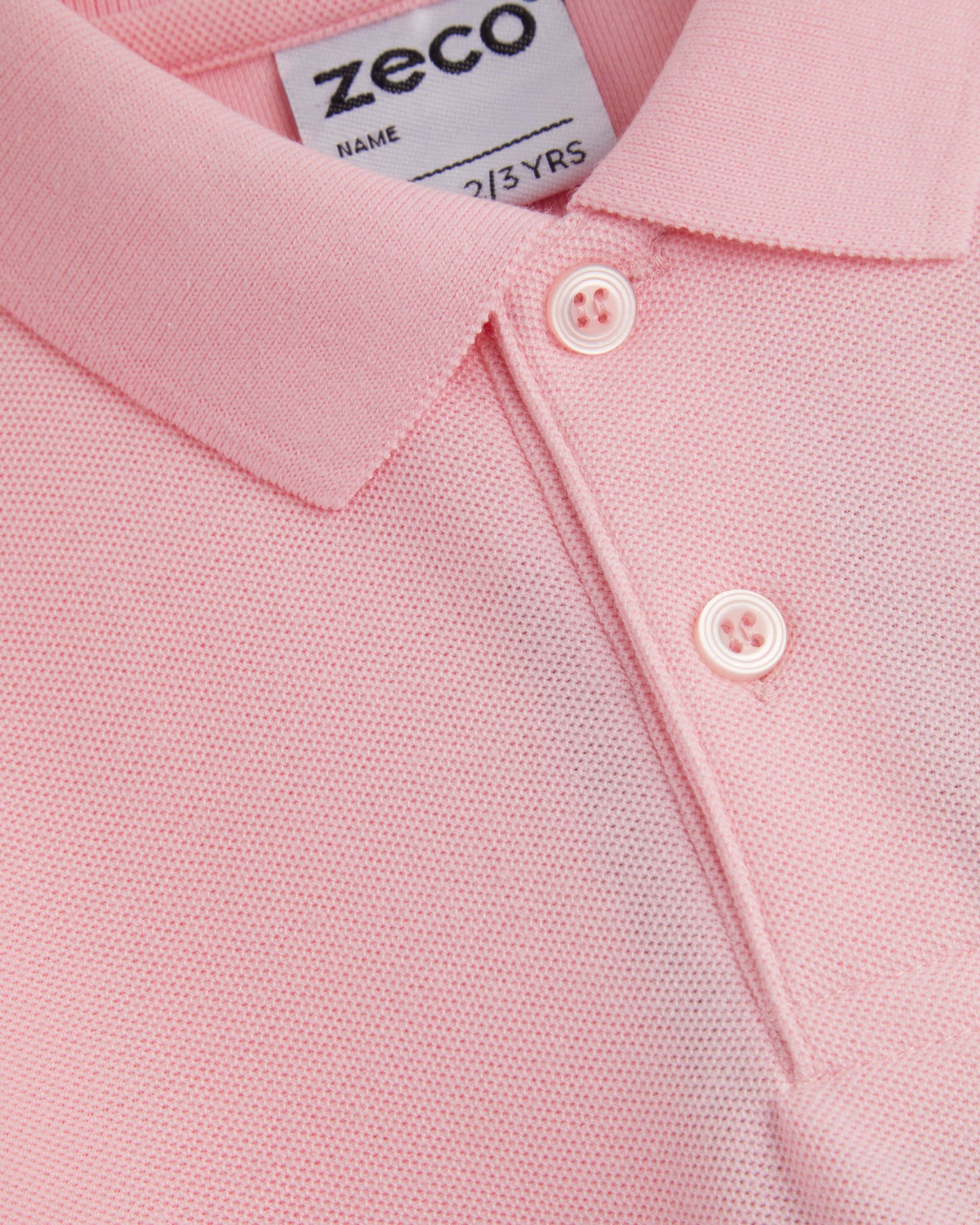 Unisex Pink Polo Shirt New Sizes