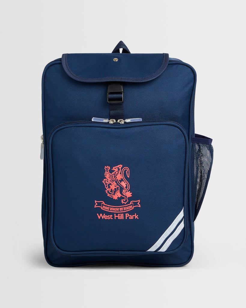 Navy Backpack with Name (New design)