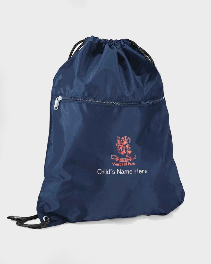Navy Swimming Bag with Name