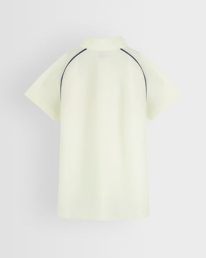 Unisex Cream Cricket Shirt