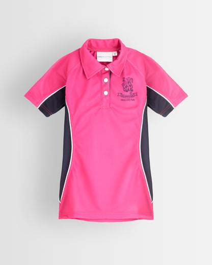 Girls Pink Hockey-Netball Shirt