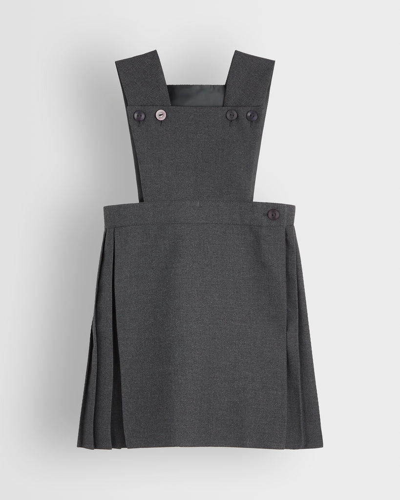 Girls Grey Pinafore