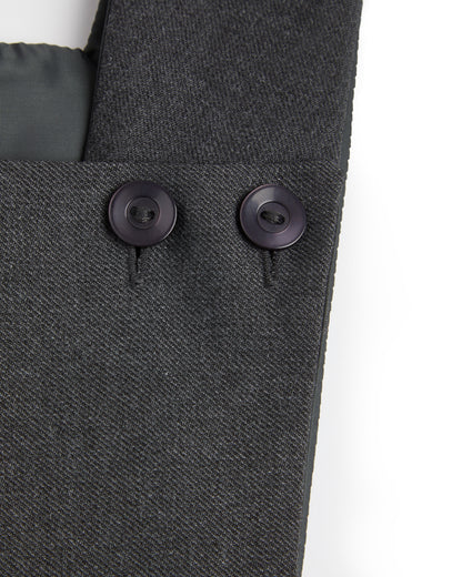 Girls Grey Pinafore