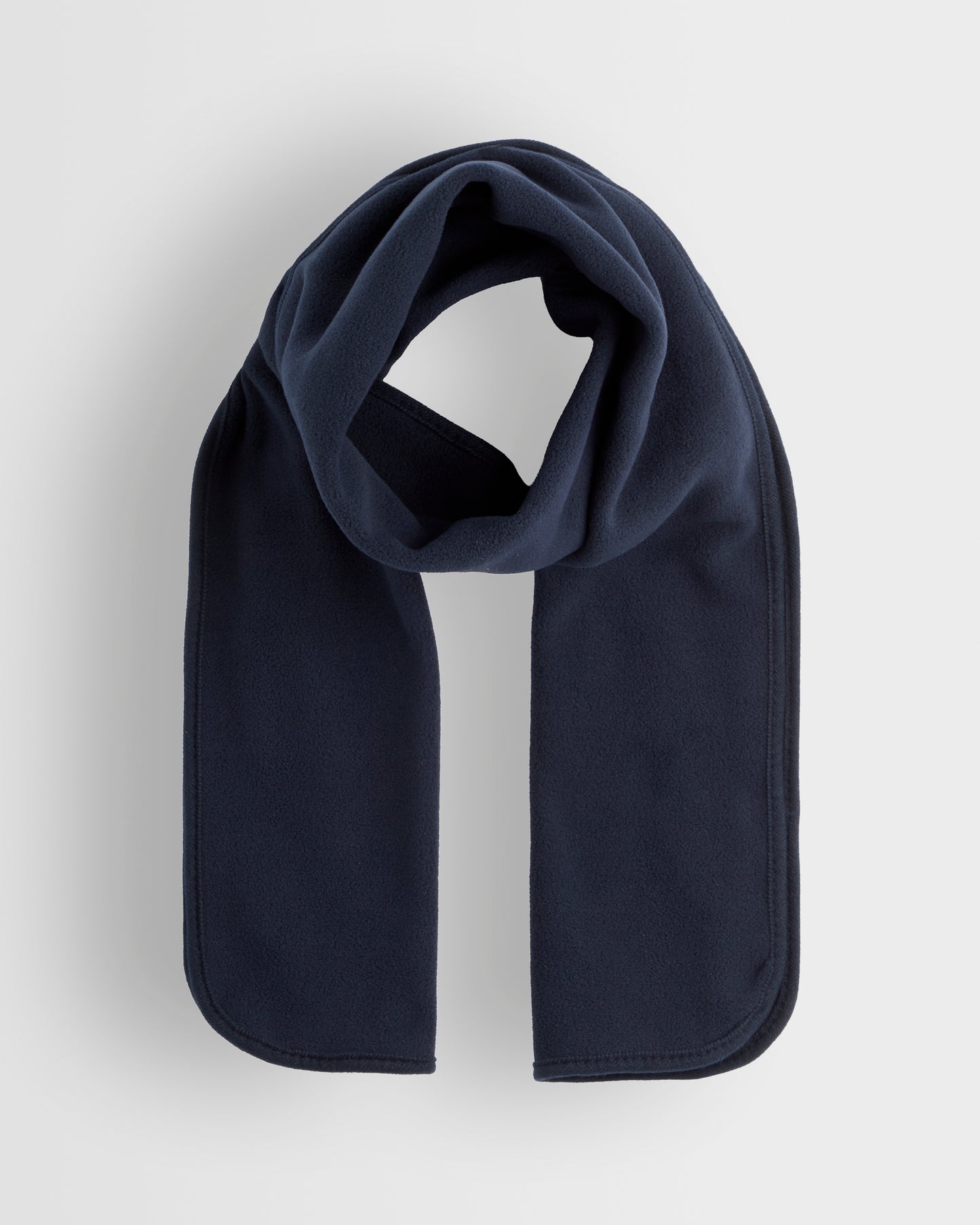 Navy Fleece Scarf