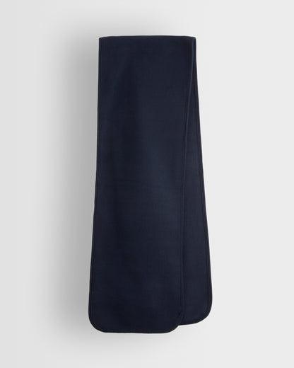 Navy Fleece Scarf