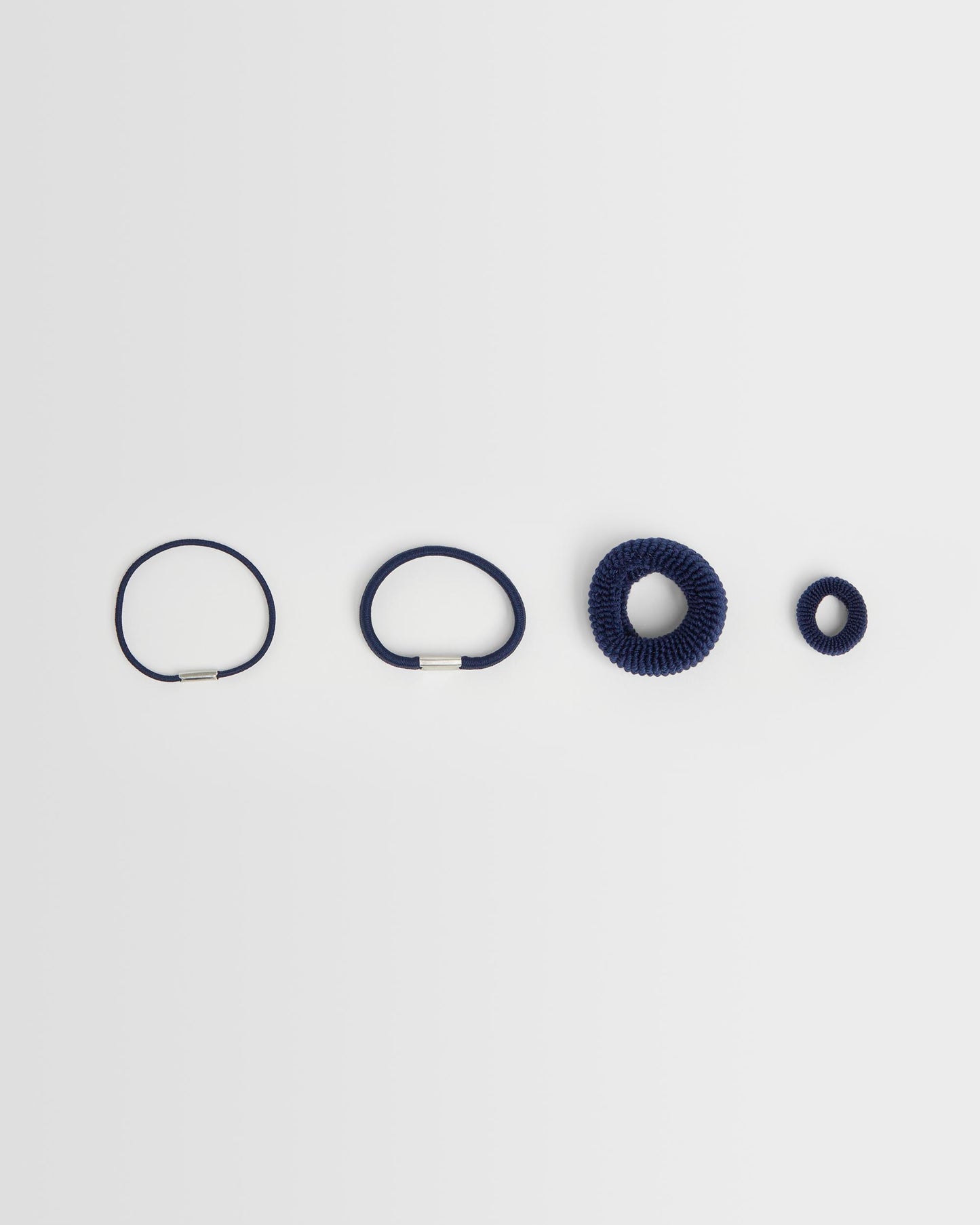 Navy Hair Ties