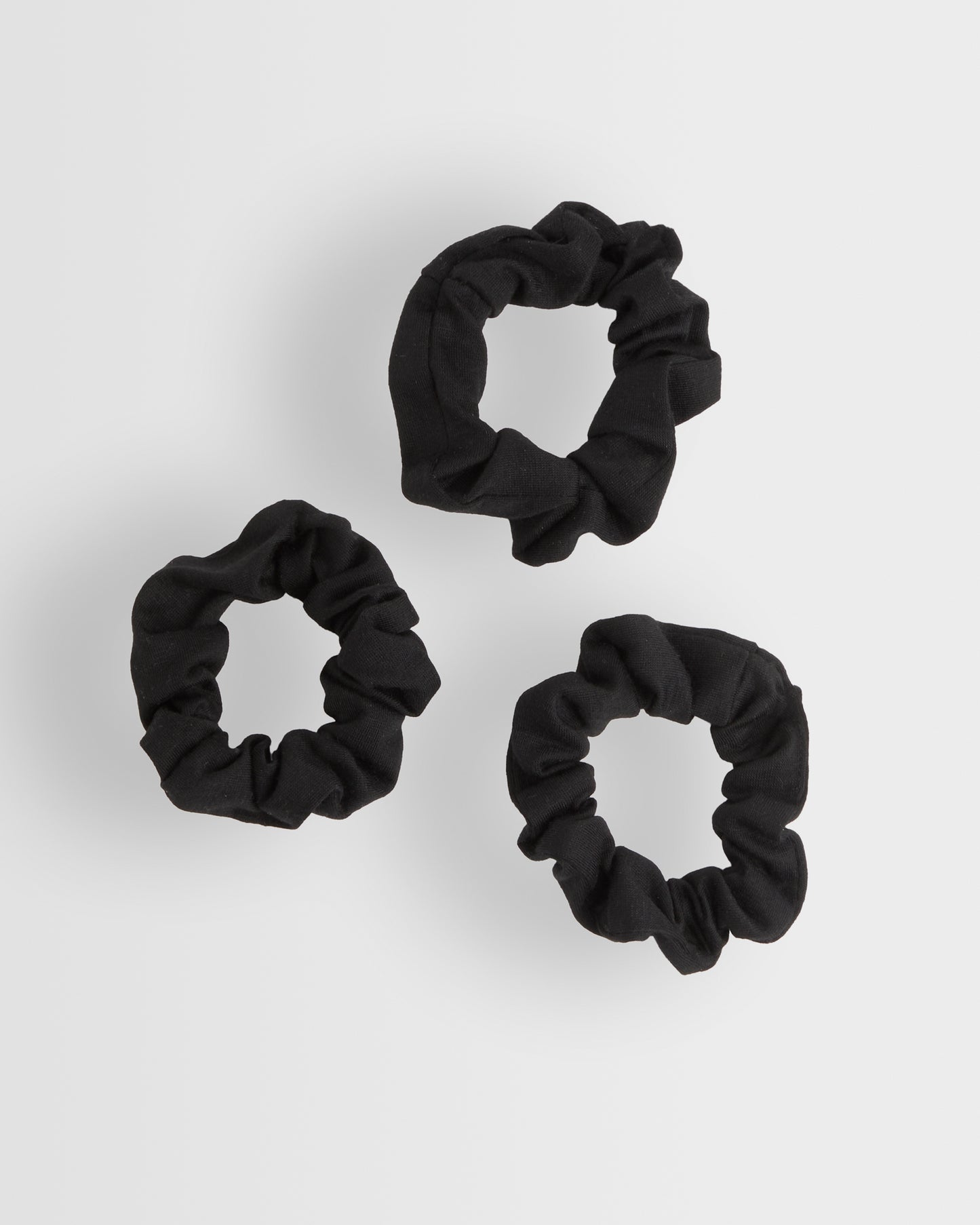 Girls Black Hair Scrunchie