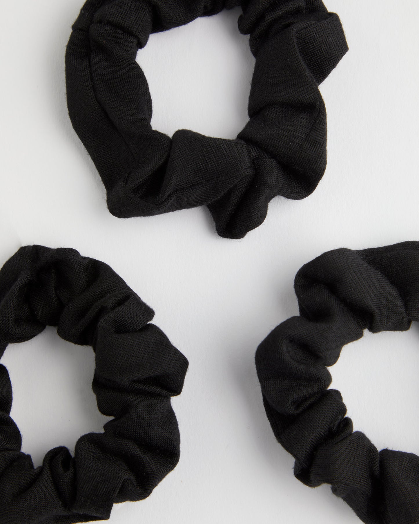 Girls Black Hair Scrunchie