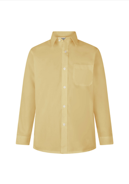 Boys Gold Long Sleeved Shirt