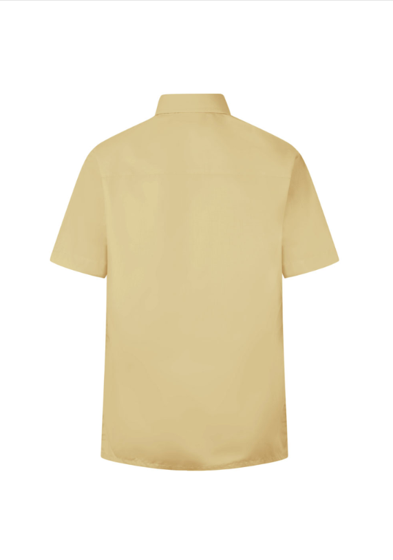 Boys Gold Short Sleeved Shirt