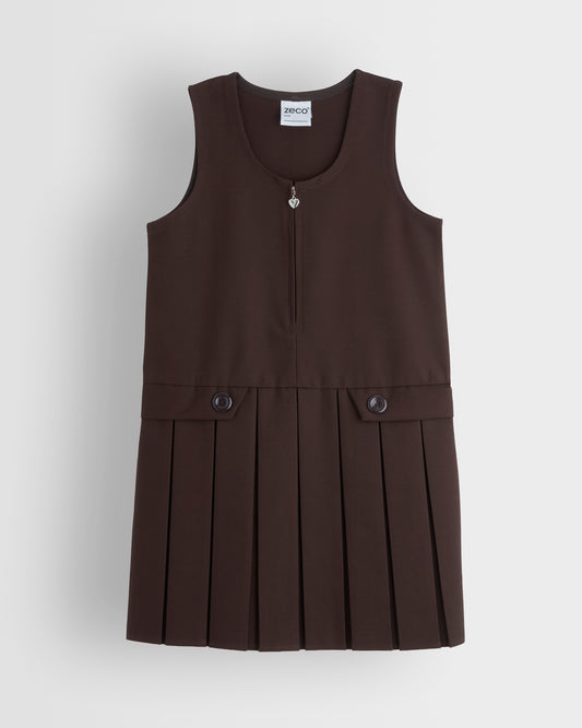 Brown Pinafore