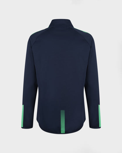 Unisex Navy-Green Midlayer
