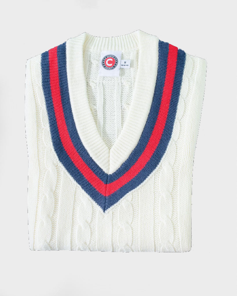 Cream Cricket Sweater