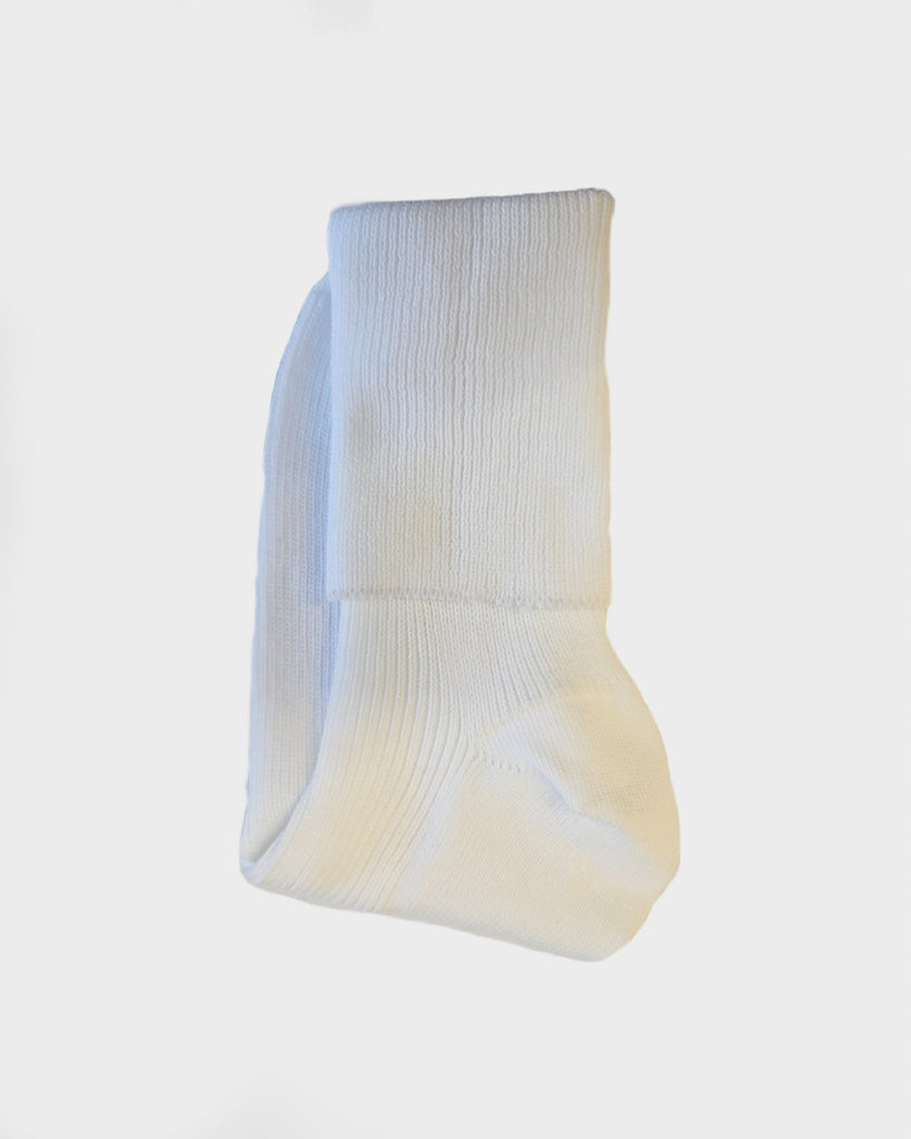 Girls White Ankle Socks