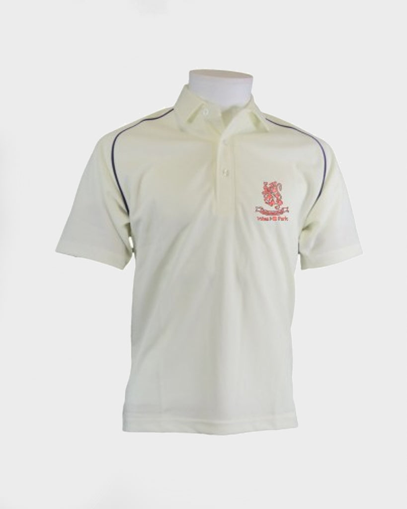 Unisex Cream Cricket Shirt
