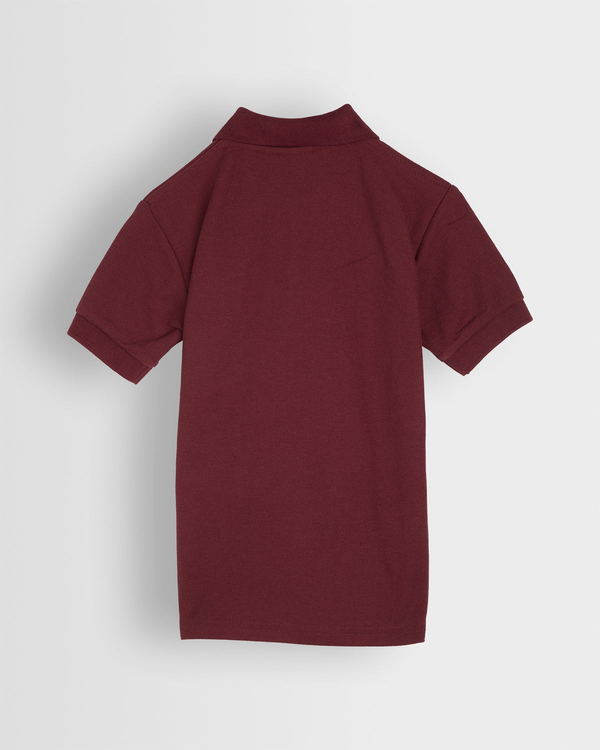 Maroon Polo Shirt with White Logo- Nursery to Year 2