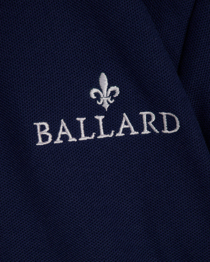 Navy Polo with White Logo- Reception to Year 2