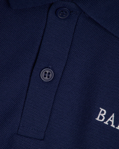 Navy Polo with White Logo- Reception to Year 2