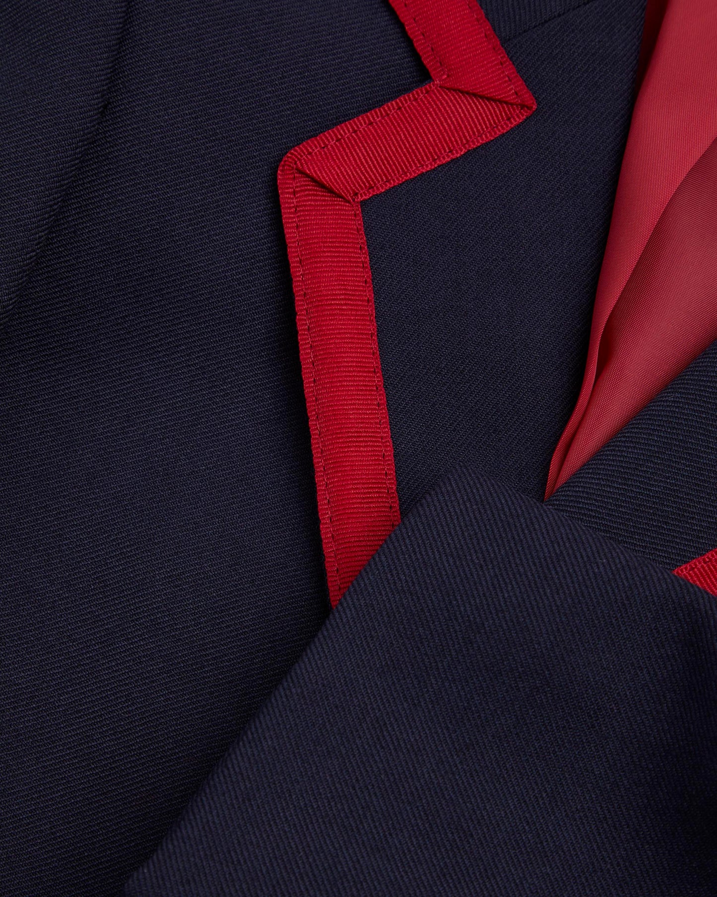 Boys Fit Navy Senior Braided Blazer- Years 9 to 11