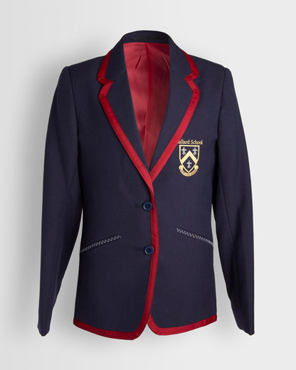 Girls Fit Navy Senior Braided Blazer- Years 9 to 11