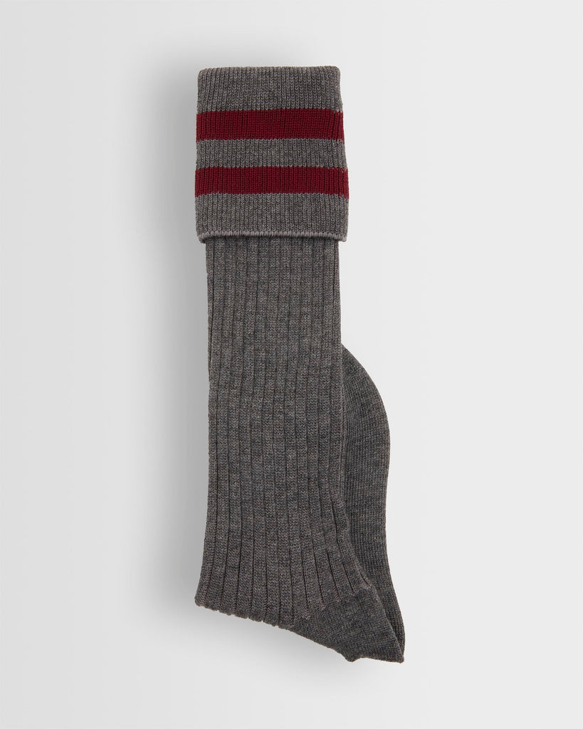 Grey Socks with Maroon Band- Reception to Year 2