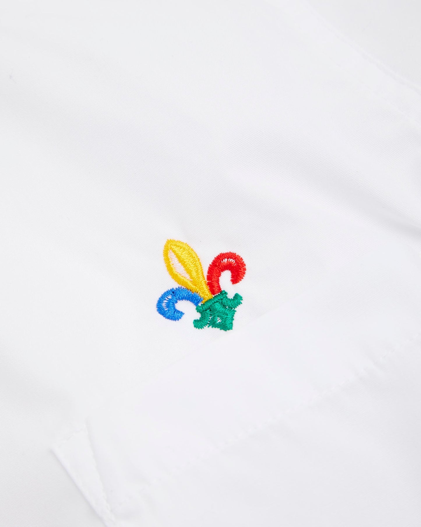 Boys Fit White Long Sleeve Shirt- Reception to Year 11