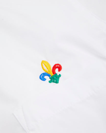 Boys Fit White Long Sleeve Shirt- Reception to Year 11