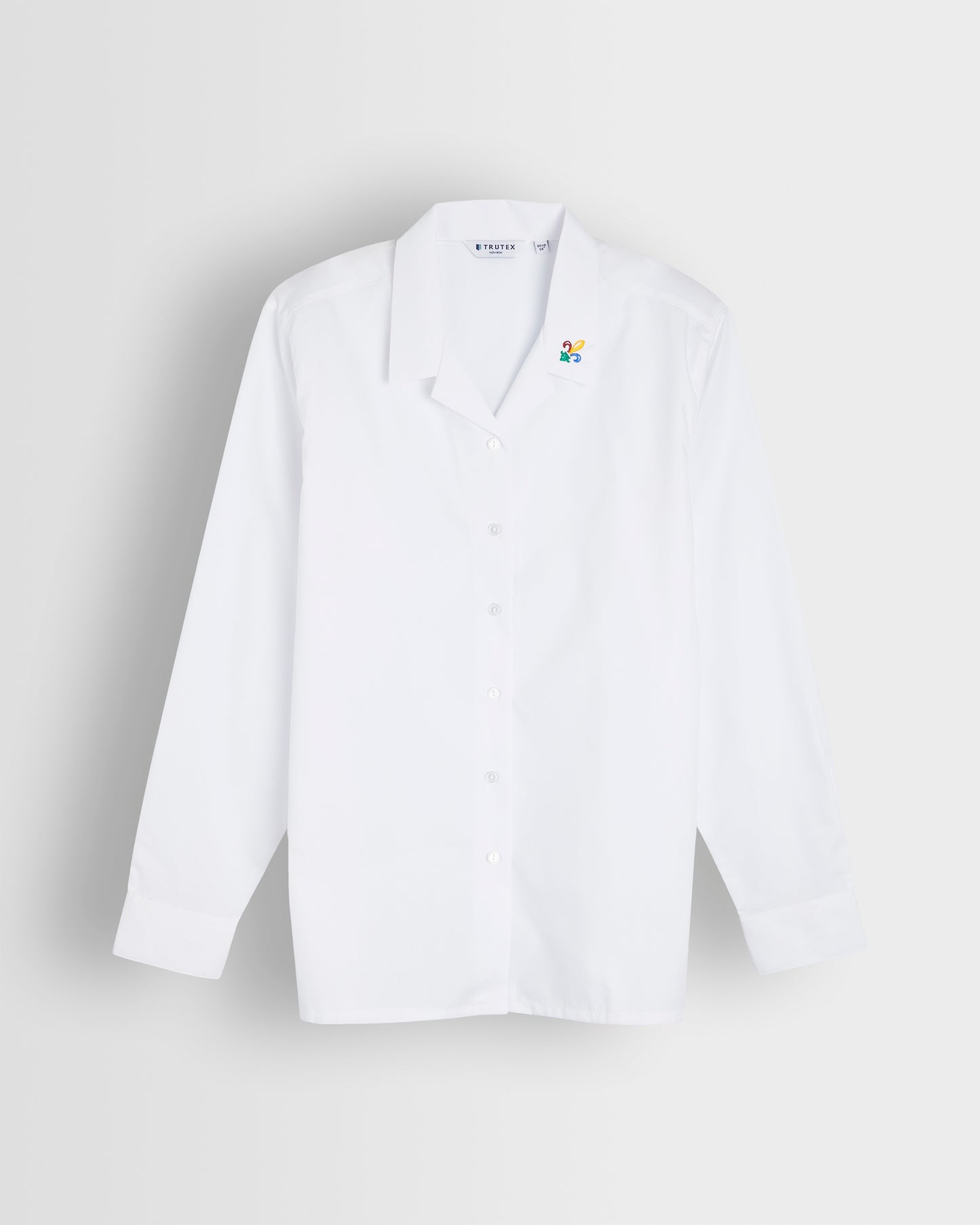 White Long Sleeve Blouse- Reception to Year 11