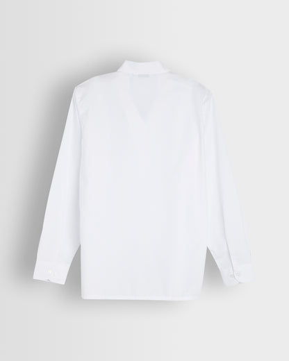 White Long Sleeve Blouse- Reception to Year 11