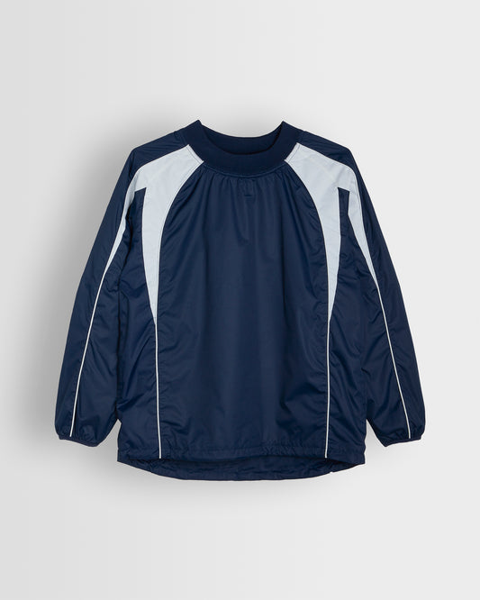 Boys Navy-White Contact Top