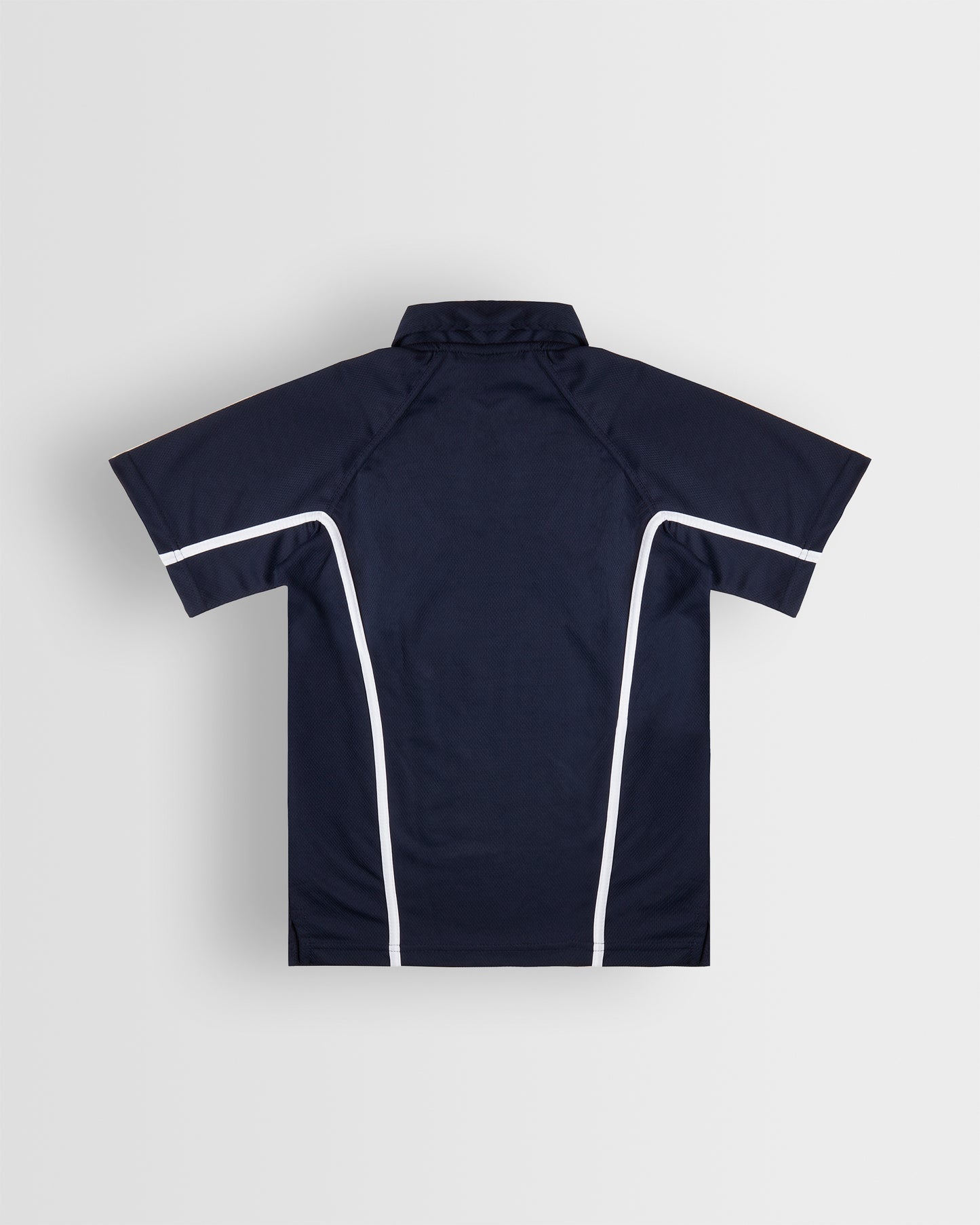 Boys Navy-White PE Polo Top