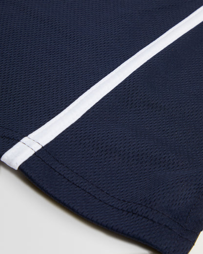 Boys Navy-White PE Polo Top
